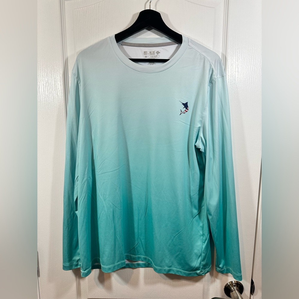 Reel Legends Men’s Performance Fishing Reel-Tec Long Sleeve Shirt, Size: Medium